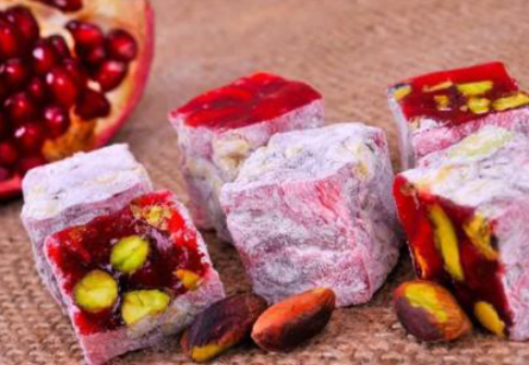 Turkish delight راحة الحلقوم